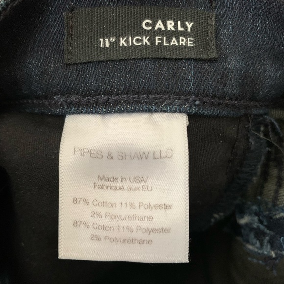 Veronica Beard 11”Carly Kick Flare Jeans size 28- altered - Picture 9 of 14